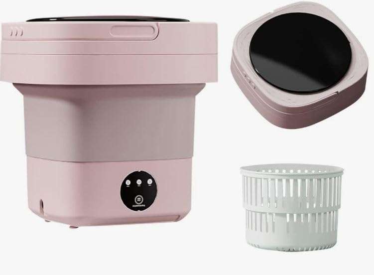 David SeMi AuToMaTiC FoLdInG 11L SmAlL MiNi WaShInG MaChInE WiTh DrYeR DeEp CLeAnInG FoR UnDeRwEaR WaShINg MaChInE ClOtHeS WaShEr (G2) 1