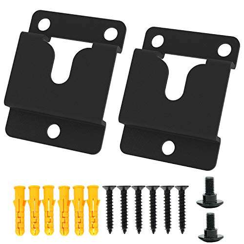 Pbxifge Sound Bar Wall Mount Brackets for Vizio Soundbar Wall Mounted Holders S3820W-C0 SB3851-C0 SB4051-D5 S5430W-C2 SB3651-E6 S2920W-C0 Mounting Bracket Kit with Screws 1