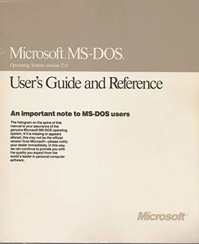 Microsoft MS-DOS 5 Upgrade 4
