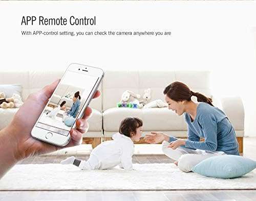 WiFi 4k Full HD Wireless WiFi Charger Camera Night Vision Security Camera, 1080P Surveillance Adapter for Home & Office 5