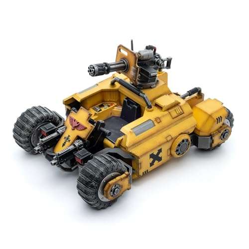 YYFFTOY JoyToy 1/18 Warhammer 40K Imperial Fists Primaris Invader ATV Chariot Model Toys 1