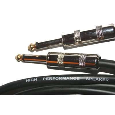 Seismic Audio - Pair of 100 Feet 1/4" to 1/4 Pro Audio Speaker Cables 14 Gauge - Heavy Duty 6