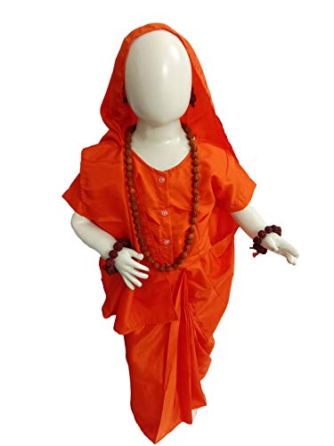 BookMyCostume Vanwasi Sita Shabri Dussehra Fancy Dress Costume 3-4 years