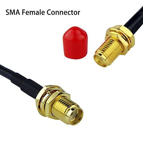 TengKo 400-470MHz Magnetic Vehicle Mounted UHF Vehicle Mounted Walkie Talkie Radio Antenna 5W SMA-F for Kenwood Radio 2