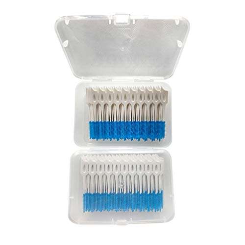 EXCEART 3 Box Interdental Brush Flexible Between Teeth And Braces Cleaner Toothpick Tooth Flossing Head Dental Brush For Oral Care Random Color 1