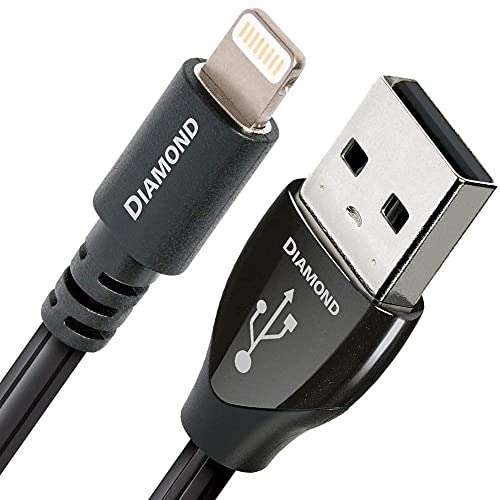 AudioQuest Diamond USB 3.0 USB-A to Lightning Cable (0.75 meters)