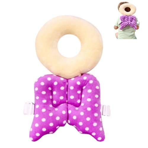 Futaba Drop Resistance Head Protection O-Shaped Baby Pillow - Purple 1