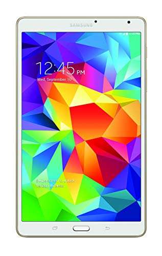 Samsung Galaxy Tab S 4G LTE Tablet, Dazzling White 8.4-Inch 16GB (Verizon Wireless)Q (Renewed) 1