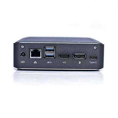 KINGDEL A2 4K Mini PC, Powerful Mini Desktop Computer, i7 8th Gen. 4 Cores CPU, 16GB DDR4 RAM, 256GB SSD+1TB HDD, HD Port, 2USB 3.0 1