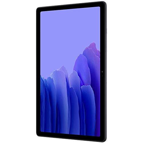 SAMSUNG Galaxy Tab A7 10.4" (32GB, 3GB, WiFi + Cellular) 4G LTE Tablet GSM Unlocked (Global, T-Mobile, AT&T, Metro) International Model SM-T505 (64GB SD Bundle, Dark Gray) 4