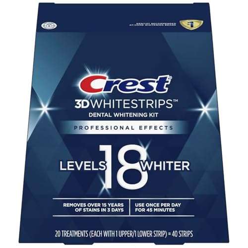 Crest 3D White Whitestrips Professional Effects, 40 count 1