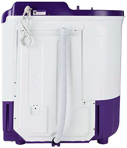 Whirlpool 7.5 kg 5 Star Semi-Automatic Top Loading Washing Machine Appliance (ACE SUPER SOAK 7.5, Coral Purple, Supersoak Technology) 6