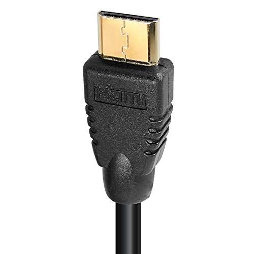 Afunta Mini HDMI Male to HDMI Female Converter Adapter Cable Cord 1080P 6