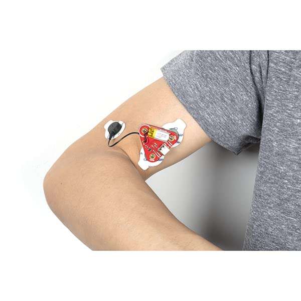 MyoWare Muscle Sensor 2.0 - Compatible with Arduino- All-in-One Electromyography (EMG) Sensor - Keyed Snap Connector 5