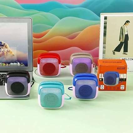 Supreno M424SP (Portable Bluetooth Speaker) Dynamic Thunder Sound with Disco LED 5 W Bluetooth Speaker(Red) 6