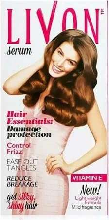 Livn Hair Serum, Anti-Frizz Formula, Vitamin E Enriched, Mild Fragrance 50 ml 3