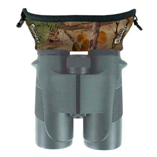 Bino Bandit - Water-Resistant Binocular Eyeshields to Block Glare and Reduce Eye-Strain- Alpine Mountain Camo 1