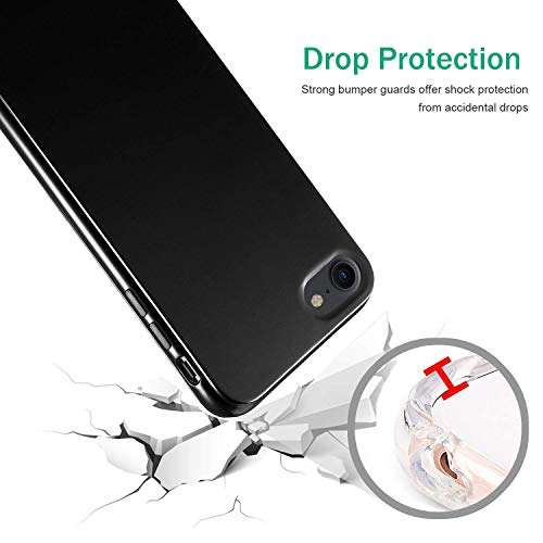 for Alcatel 3 Case, T-Mobile Revvl 2 Case, Alcatel REVVL 2 5052W Case Teal Blue Sparkle Glitter Pattern, ABLOOMBOX Shockproof Slim Thin Anti-Scratch Flexible Bumper Phone Case 5