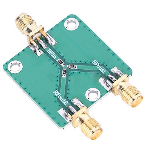 Qioni Fine Workmanship Radio Frequency Divider, 50 Ohms Resistance Power Splitter, Resistive Power Divider, for Industry Easy to Use Home Durable 3