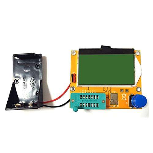 Taidacent LCR T4 Tester LCR Transistor Tester ESR Resistor Capacitance Inductance Multifunction Detector ATMEGA328 LCR Meter (T4 cassette)