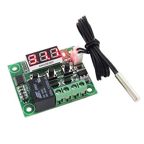 Stayhome 1pcs XH-W1209 DC 5V 12V 24V LED Digital Thermostat Temperature Control Thermometer Thermo Controller Switch Module with NTC Sensor 1