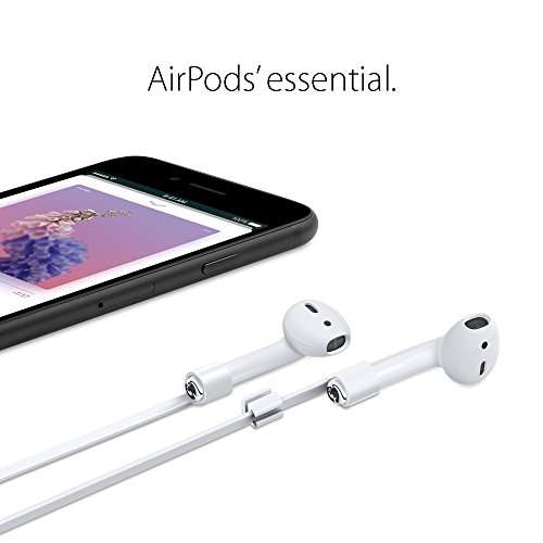 Spigen RA100 Designed for AirPods Strap for Apple Airpods 1 & 2 [NOT Compatible with Airpods Pro] - White 5