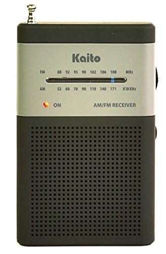 Kaito KA230 AM FM Portable Radio with Great Reception and Design (Black) 3