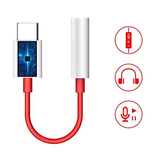 USB C to 3.5mm Aux Cable Type C to 3.5mm Adapter Audio Auxiliary Headphone Jack Adapter for iPhone 15 Pro Max 16 Plus 16e for OnePlus 10T 8T 8 7T 9 10 11 Nord for Samsung S25 S24 S23 S22 S21 Pixel 6 7 3