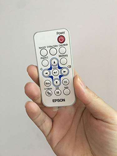 PROROK New Remote Control ELPST12 fit for Epson Projector EB-C240X EB-C250S EB- C250XC EB-C250X EB-C250W EB-C260S EB-C260X EB-C260XS EB-C260W EB-D290 2