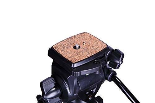 Powerpak Video-X5 5.6ft Lightweight Portable Aluminium Tripod Stand with Bag for Video & DSLR Cameras Payload 5Kg 6