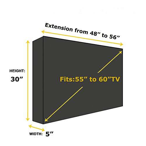 BBQ Coverpro Extension TV outdoor cover (48"-56" beige) 5