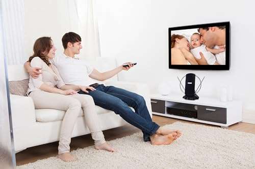 Naxa Electronics NAA-308 High Powered Amplified Antenna Suitable for HDTV and ATSC Digital Television 2