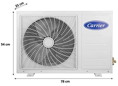 Carrier 1 Ton 3 Star Non-Inverter Split AC (CAS12EK3R39F0+CF123R3CC90, White) 4