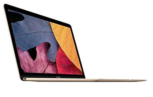 Apple Macbook Retina Display Laptop (12 Inch Full-HD LED Backlit IPS Display, Intel Core M-5Y31 1.1GHz up to 2.4GHz, 8GB RAM, 256GB SSD, Wi-Fi, Bluetooth 4.0) Gold (Renewed) 2