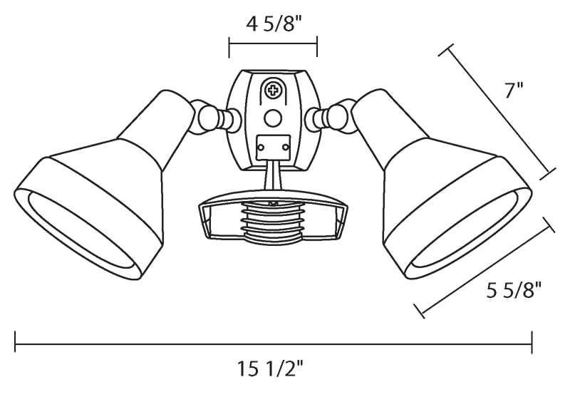 RAB Lighting STL110HW Sensor + PAR38 38W 4