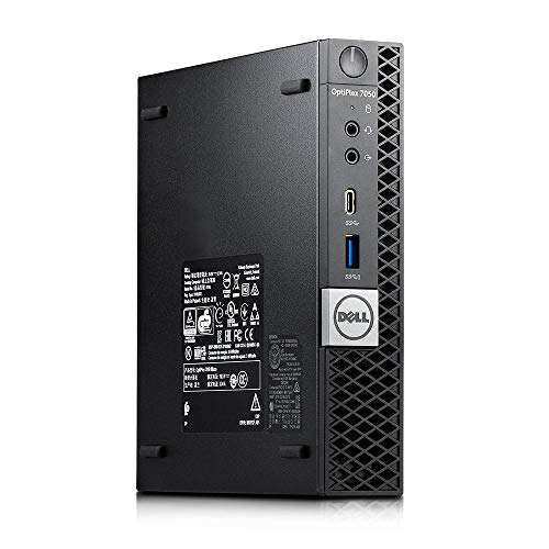 Dell Optiplex 7050 Micro Form Factor Desktop, Intel i5 7500T 2.7Ghz, 8GB DDR4, 500GB Hard Drive, Wi-Fi, HDMI, Windows 10 Pro (Renewed) 1