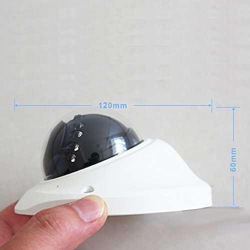 HD 960P 180 Degree Wide Angle Panoramic Fish Eye Lens Mini Dome IP Security Camera POE System 2
