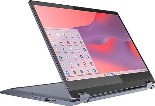 Lenovo Flex 3 2-in-1 Chromebook | 15.6" FHD Touch-Screen Laptop | Intel Pentium N6000 Processor | 8GB RAM | 192GB (64GB eMMC+128GB SD Card) | Intel UHD Graphics | Chrome OS | Blue 2