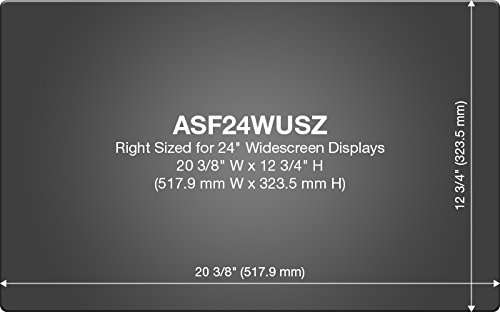 Targus 24” 4Vu Widescreen Monitor Privacy Screen - ASF24WUSZ 2