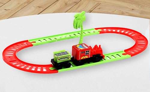 Beautifully Designed and Loving Mini Train Play Toys Set for Kids (No Battery Required) 3