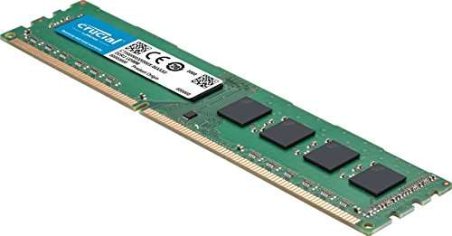 Crucial 16GB, 240-pin DIMM, DDR3 PC3-12800, 3
