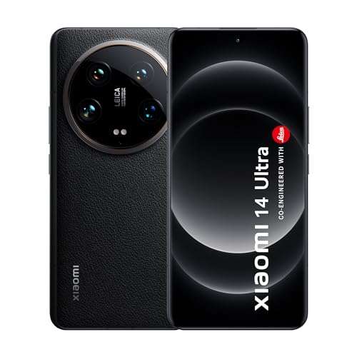 Xiaomi 14 Ultra (Black, 16GB RAM, 512GB Storage) | 50 MP Leica Quad Camera | 2K 120 Hz LTPO AMOLED | Flagship Snapdragon 8 Gen 3 | 90 W Hypercharge 1