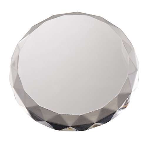 1 3/4" Round Crystal Adhesive Glue Stone | Thick Crystal Glass Glue Pad | Keeps Glue from Drying & Cool | Glue Palette | Replace Jade Stone | Eyelash Extension Glue Holder by XPRESSION Lashes® 3