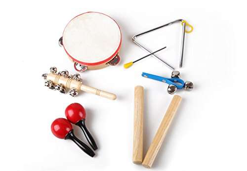 Inspiro Kids Musical Instruments & Percussion Toys Rhythm Band Value Set 5