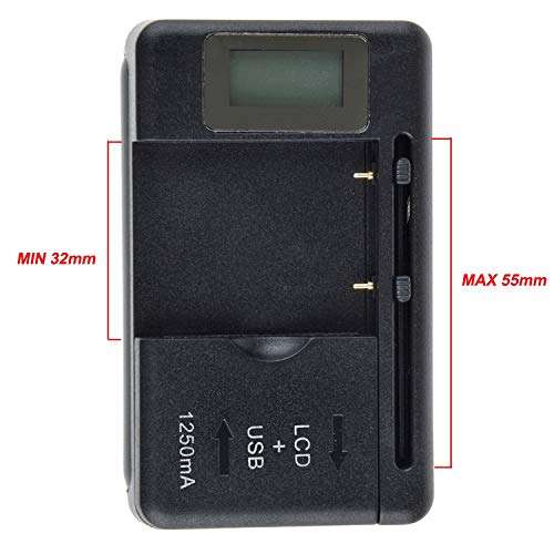 SLLEA Battery Charger/Adapter for Nokia BL 5C 1101 1110 1112 1200 N91 70 72 6822 AC-04 3