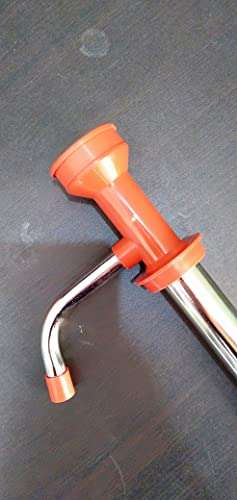 Stainless Steel Heavy Quality Manual Hand Oil Pump for Kitchen Tin Cans Pumping Machine Automatic Bottle Fuel Transfer Oil Pump for Oil can 15 litres Steel Tin Oil Remover Pump Oil Dispenser Pump 3