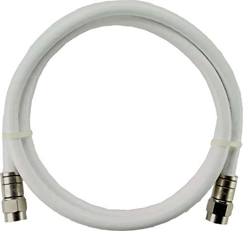 Arris 1-Port Cable, Modem, TV, OTA, HDTV Amplifier Signal Booster with Active Return and Coax Cable Kit 4