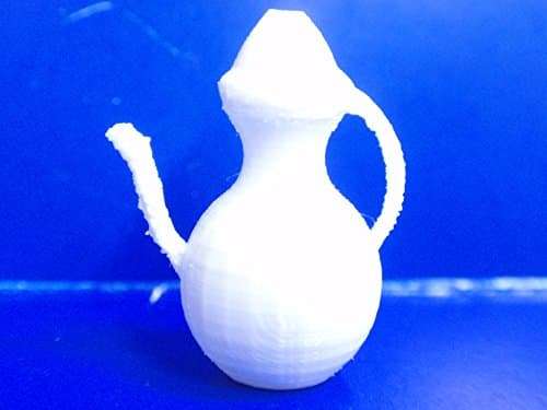 N-Scale Tea Cup Carnival Ride Kit for Train Boards (Unpainted White) 5