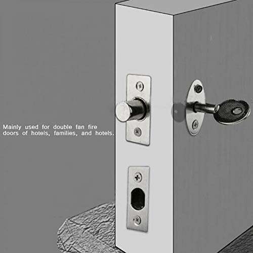 Stainless Steel Concealed Manager, Invisible Tube with Lock Bolts, and Concealed Door Hardware for fire Escape Door Locks 6