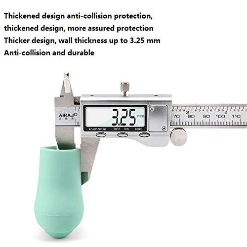 2 Pieces, Door Handle Protective Cover, Anti-Collision Pad, Door Lock, Silicone Door Handle, Gloves, Window Door Handle, Anti-Collision (Beige) 5